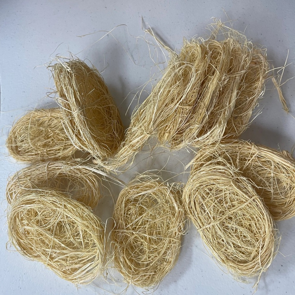 15 pack of Traditional African sponge Tan Bath Accessories.